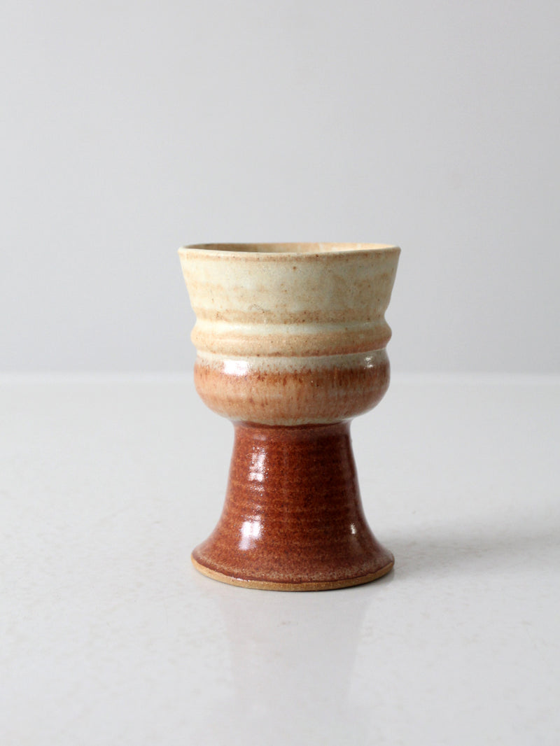 vintage pottery cup