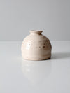 vintage studio pottery vase