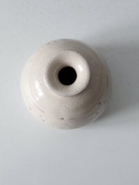 vintage studio pottery vase