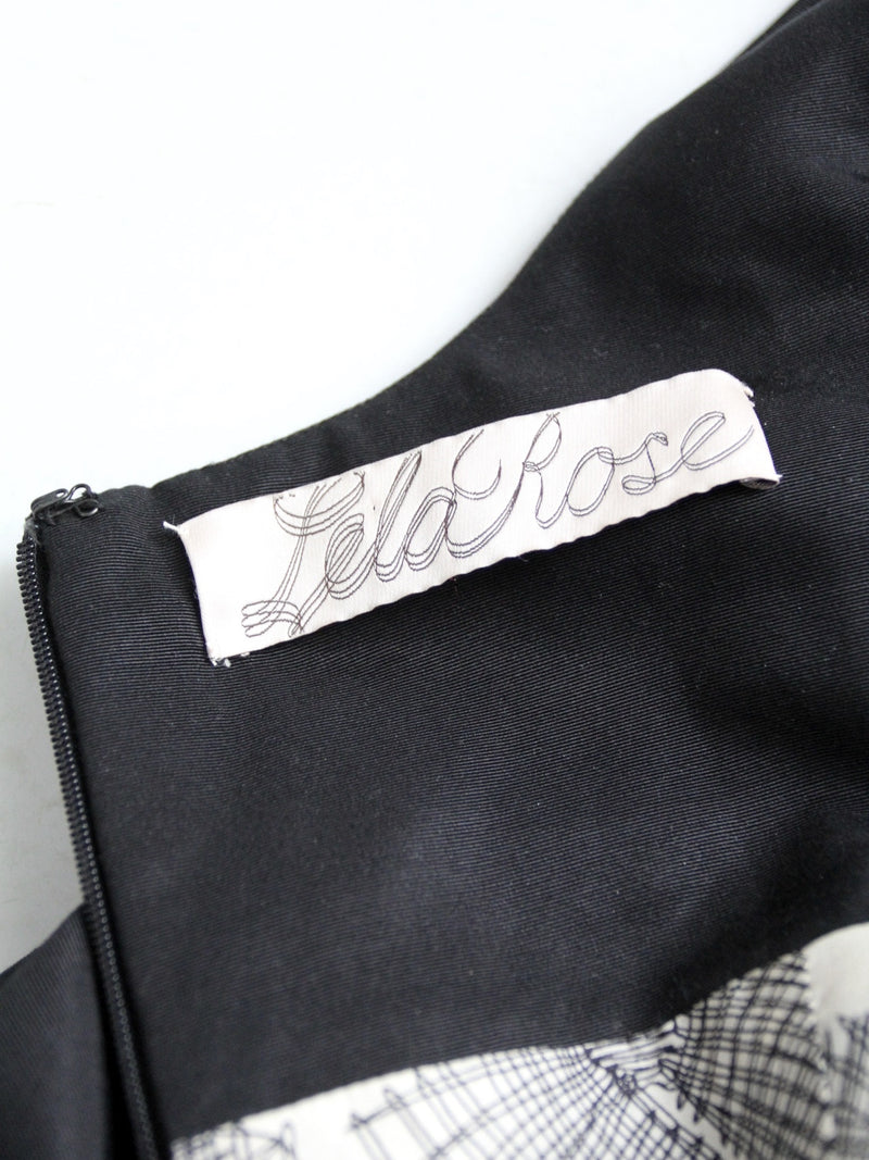 Lela Rose embellished silk dress