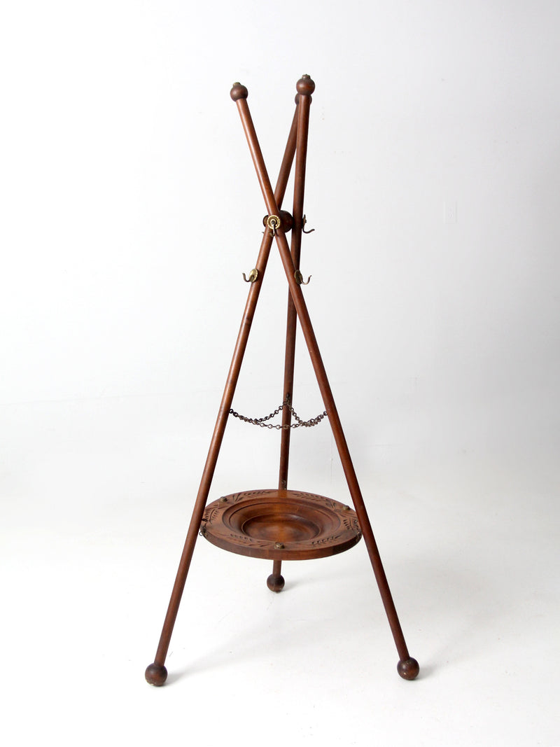 antique Victorian hall stand