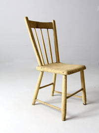 antique primitive chair