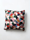 antique quilt throw pillow