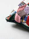 antique quilt throw pillow