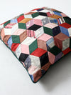 antique quilt throw pillow
