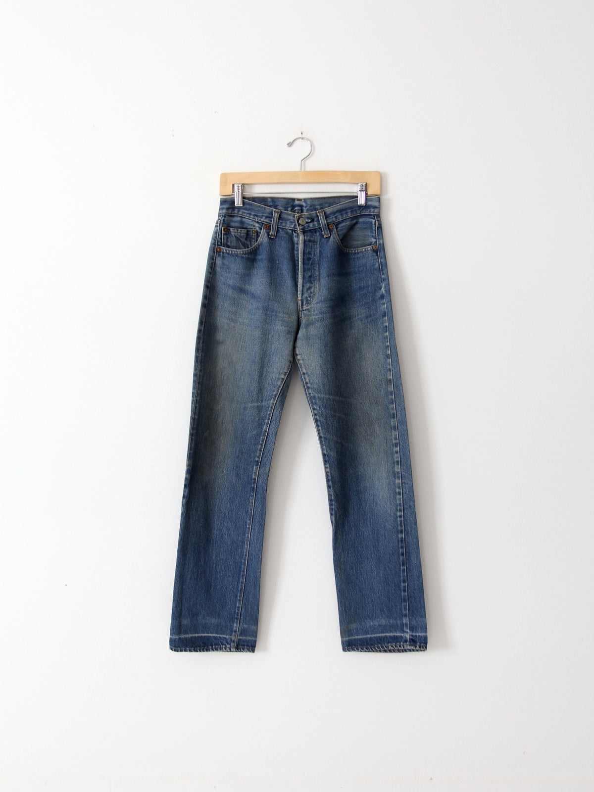 vintage Levi's 501 red line selvedge jeans, 29 x 31