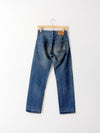vintage Levis red line selvedge denim jeans, 29 x 31