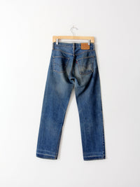 vintage Levis red line selvedge denim jeans, 29 x 31