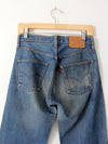 vintage Levis red line selvedge denim jeans, 29 x 31