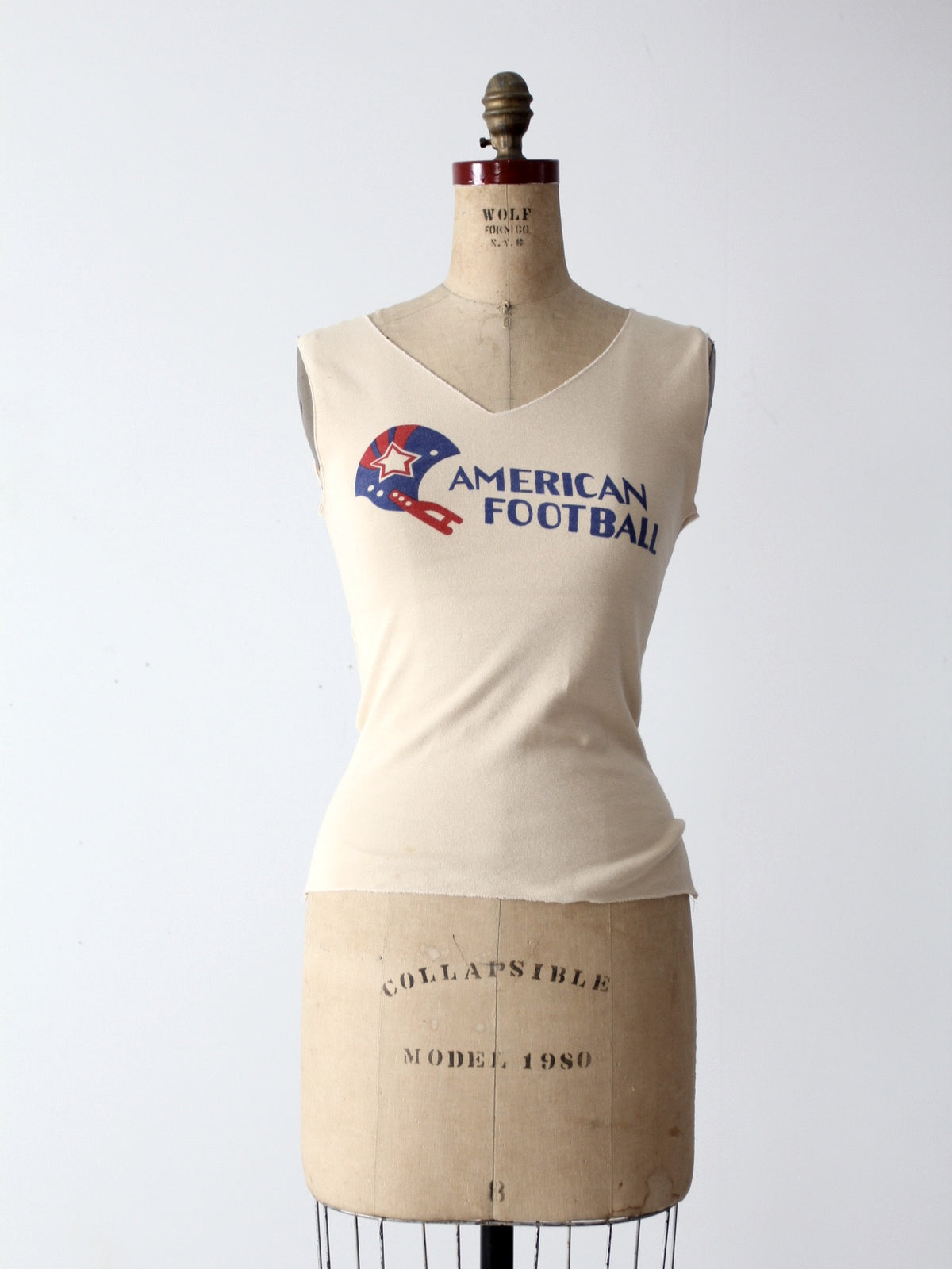 vintage American Football tank top