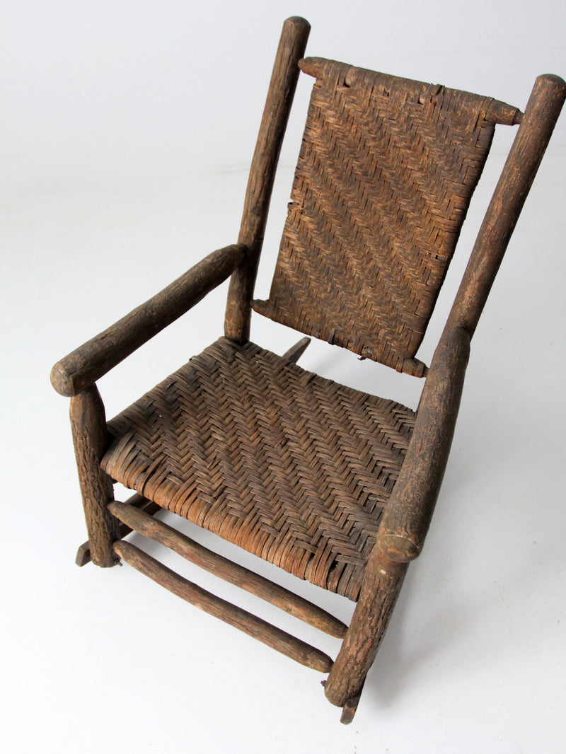 antique Hickory rocking chair