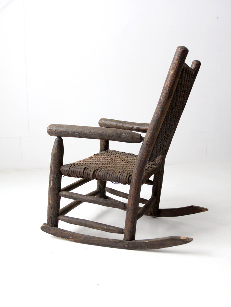 antique Hickory rocking chair