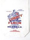 vintage Liberty Flour 25 lb paper bag