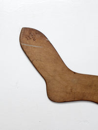 antique stocking blocker