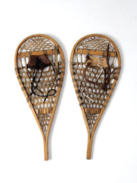 vintage snowshoes