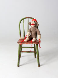 vintage painted children's chair