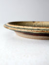vintage studio pottery plate