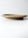 vintage studio pottery plate