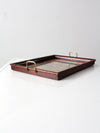 vintage floral tray