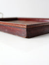 vintage floral tray