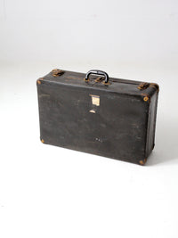 vintage black suitcase