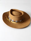 vintage Westchester concho belt western hat