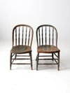antique Windsor chair pair