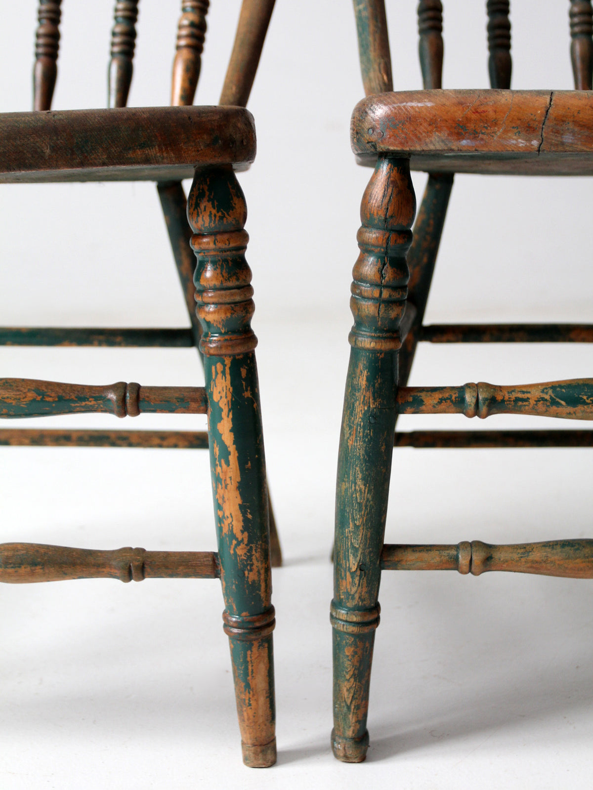 antique Windsor chair pair