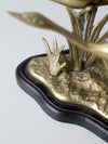 vintage brass birds sculpture