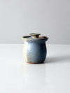 vintage studio pottery jar