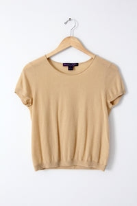 vintage Ralph Lauren Collection cashmere top