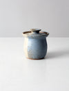 vintage studio pottery jar