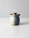 vintage studio pottery jar