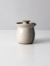 vintage studio pottery jar