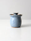 vintage studio pottery jar