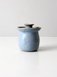 vintage studio pottery jar