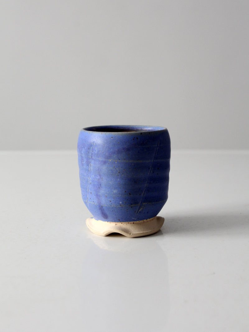 vintage studio pottery vase