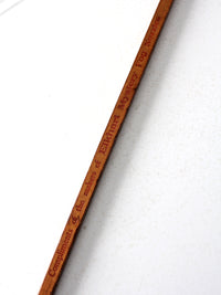 vintage tapered yard stick