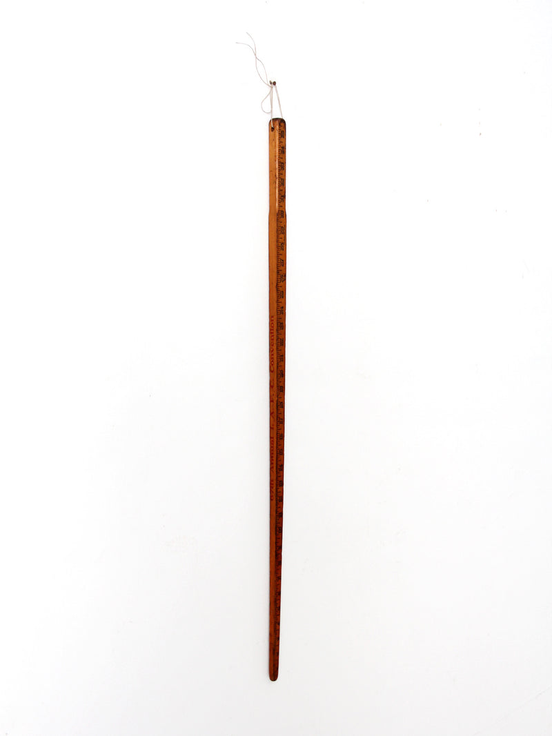 vintage tapered yard stick