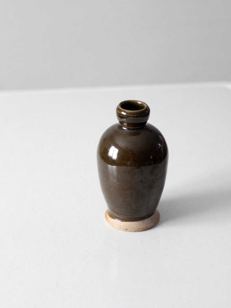 vintage studio pottery vase