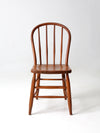 antique spindle back chair