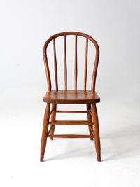antique spindle back chair