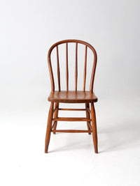 antique spindle back chair