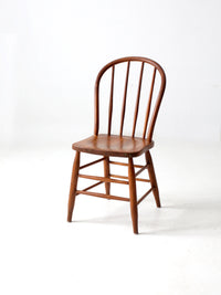antique spindle back chair