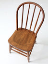 antique spindle back chair