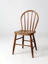 antique spindle back chair