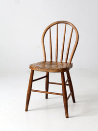 antique spindle back chair