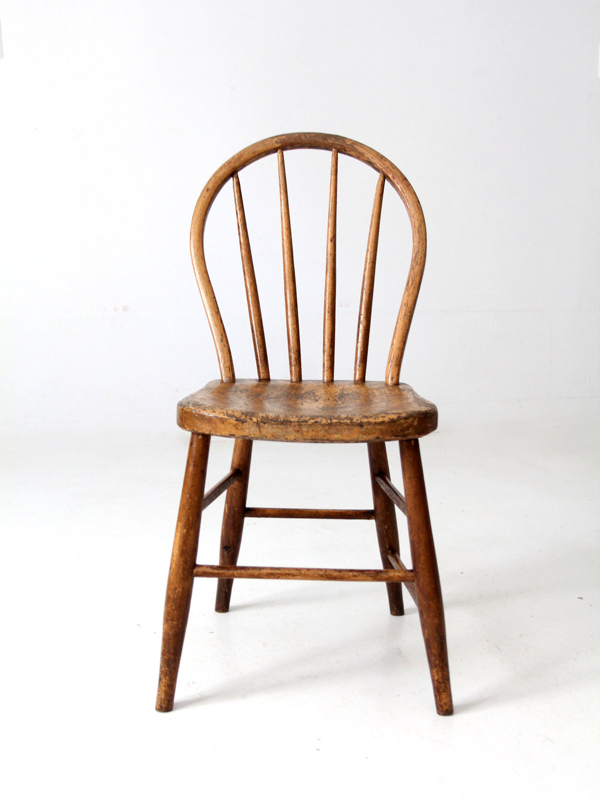 antique spindle back chair