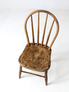 antique spindle back chair