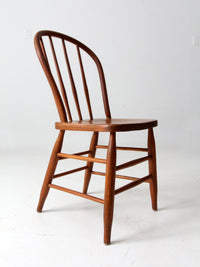 antique spindle back chair
